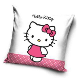 Housse de coussin en velours Hello Kitty 40x40 cm