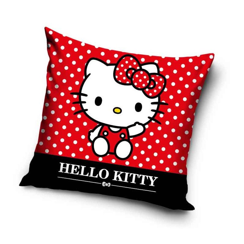 Hello Kitty Red Velvet Pillowcase 40x40 cm