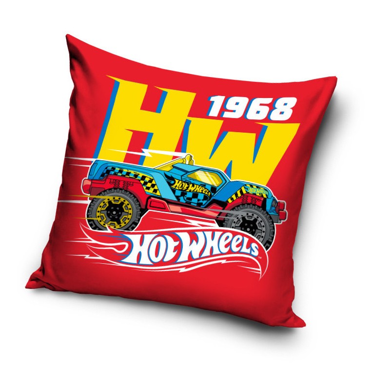 Taie d'oreiller Hot Wheels 40*40 cm