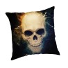 Halloween Dark Skull Cushion Cover 45x45 cm