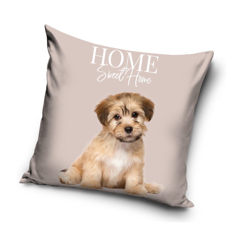 Housse de coussin Hund Home 40x40 cm