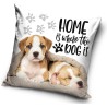 Dog Home cushion cover 40x40 cm Velvet