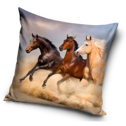 Horses pillowcase 40*40 cm