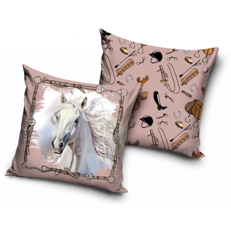 Horses cushion cover 40x40 cm