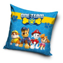 Paw Patrol One Team velvet pillowcase 40x40 cm