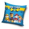 Housse de coussin en velours Paw Patrol One Team 40x40 cm