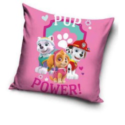 Paw Patrol Pup Power Velour Cushion Cover 40x40 cm