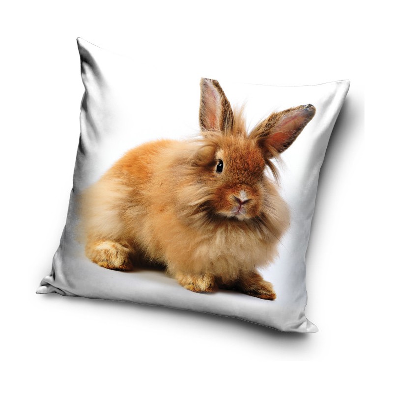 Rabbit pillow cover 40*40 cm