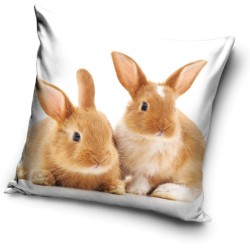 Rabbit pillowcase 40*40 cm