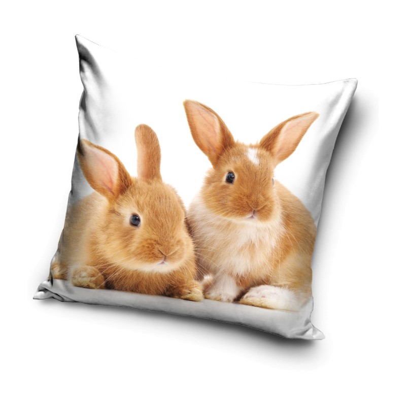 Rabbit pillowcase 40*40 cm