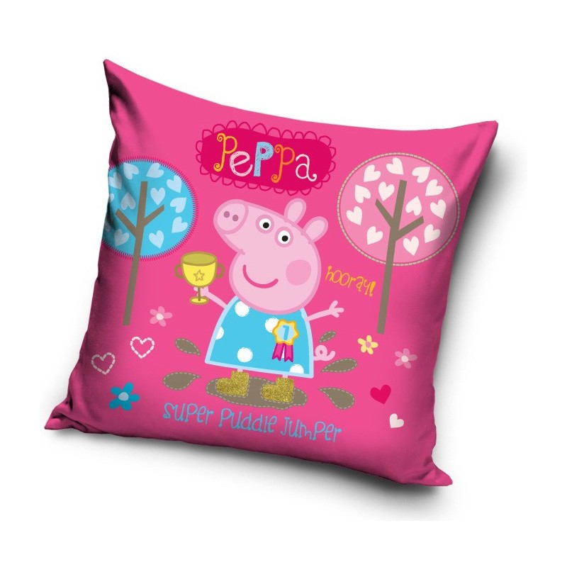 Taie d'oreiller Peppa Pig 40x40 cm