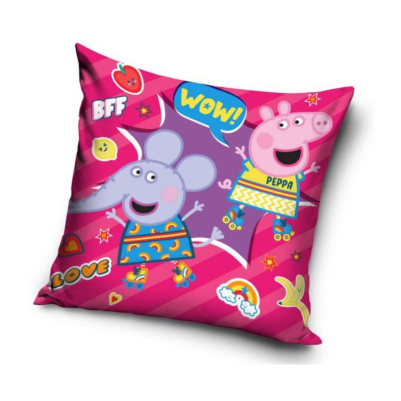 Taie d'oreiller Peppa Pig 40*40 cm