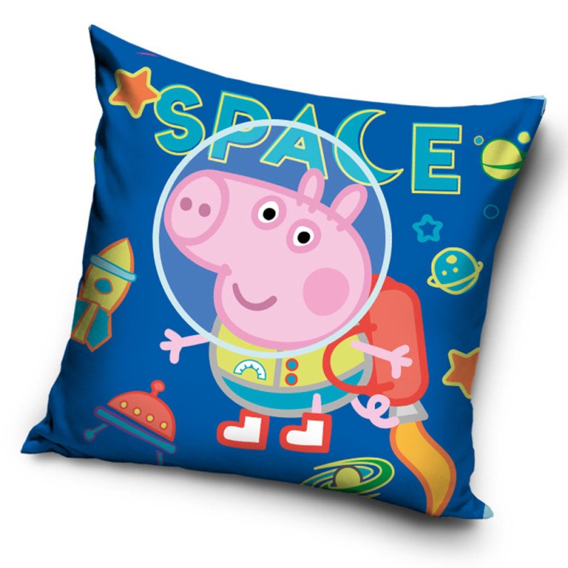 Peppa Pig Space decorative pillow cover 40x40 cm