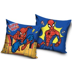 Spiderman Super Hero Velour Cushion Cover 40x40 cm