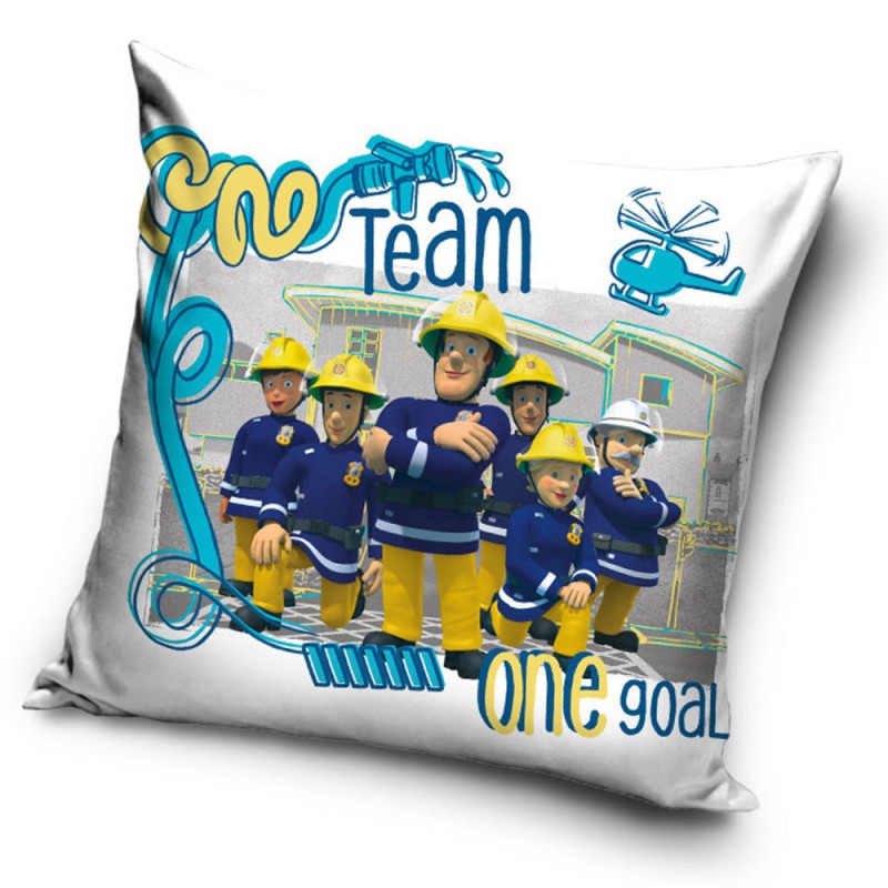 Fireman Sam One Goal Cushion Cover 40x40 cm