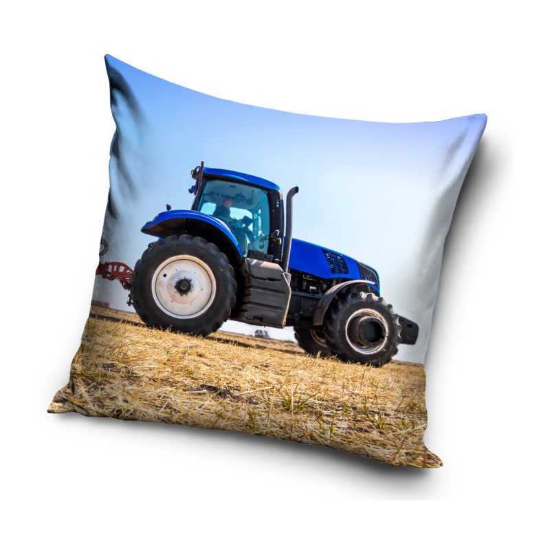 Taie d'oreiller tracteur 40*40 cm