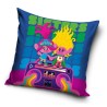 Housse de coussin musicale Trolls Prime 40x40 cm en velours