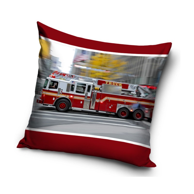 Fire Truck pillowcase 40*40 cm