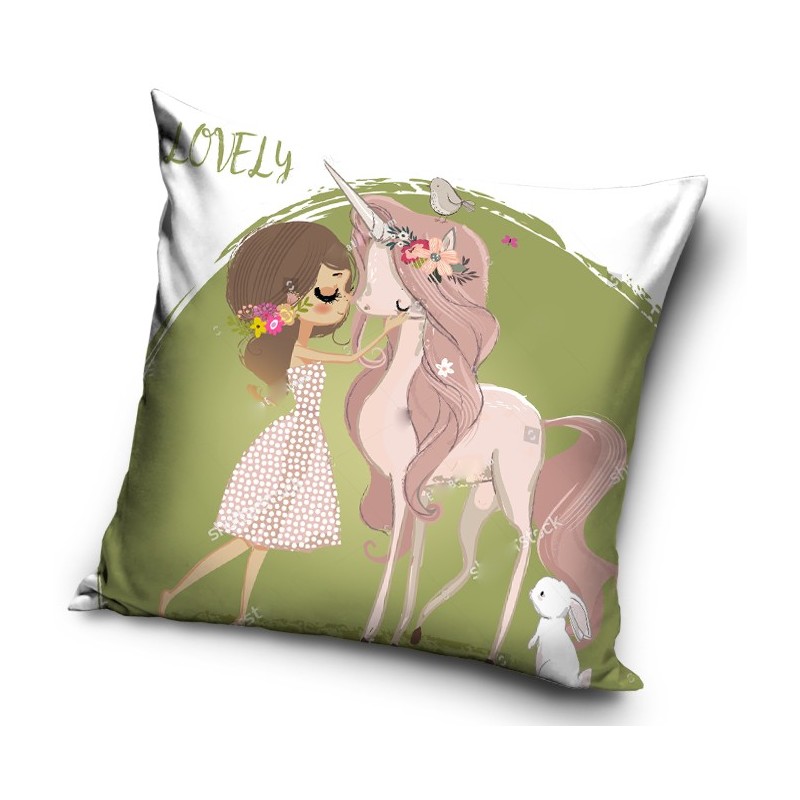 Unicorn pillow cover 40*40 cm