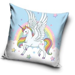 Taie d'oreiller licorne 40*40 cm