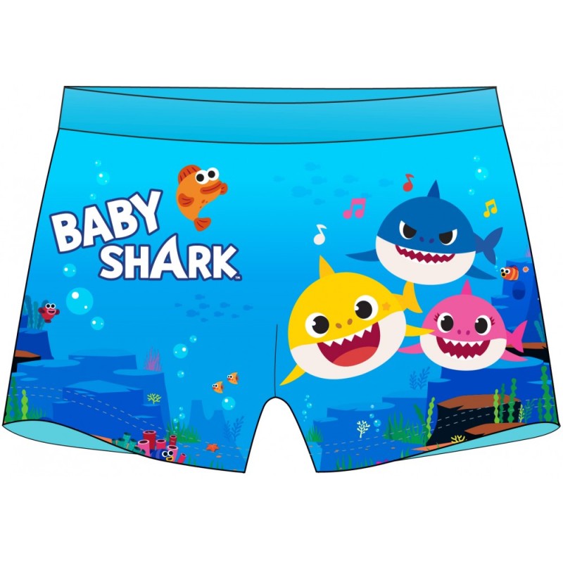 Baby Shark children's swimsuit, shorts 92-110 cm