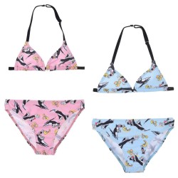 Maillot de bain pour enfant Looney Tunes, bikini 6-12 ans