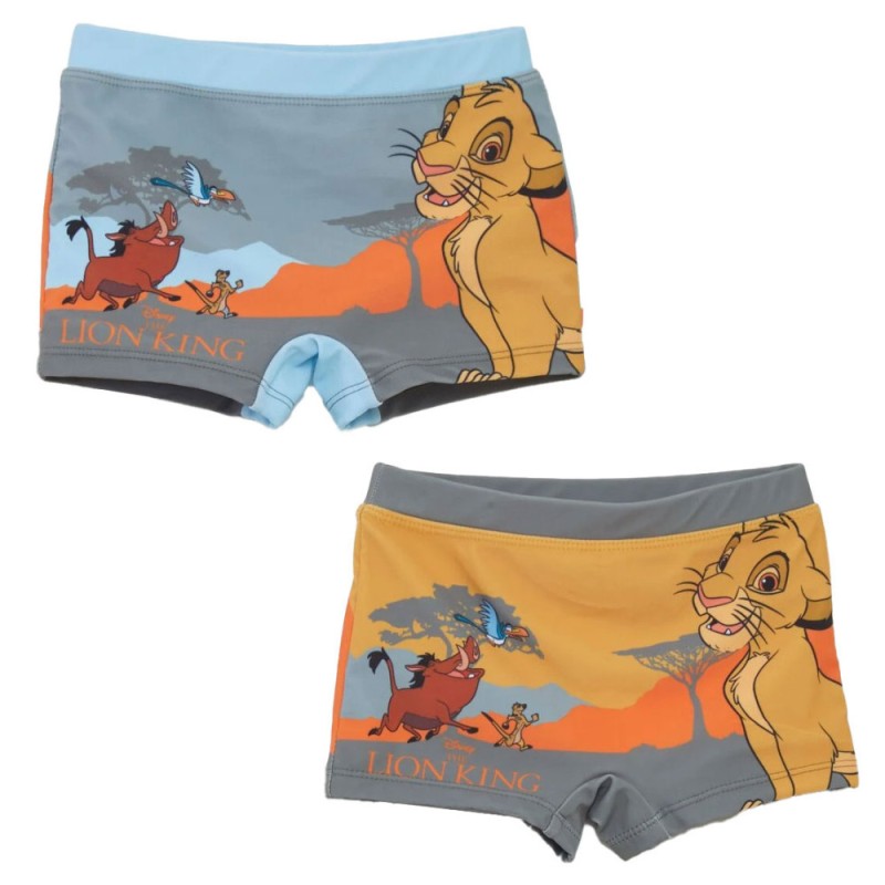 Maillot de bain et short pour enfants Disney Le Roi Lion Savanna 3-6 ans