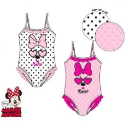 Maillot de bain Disney Minnie pour enfants, natation 3-8 ans