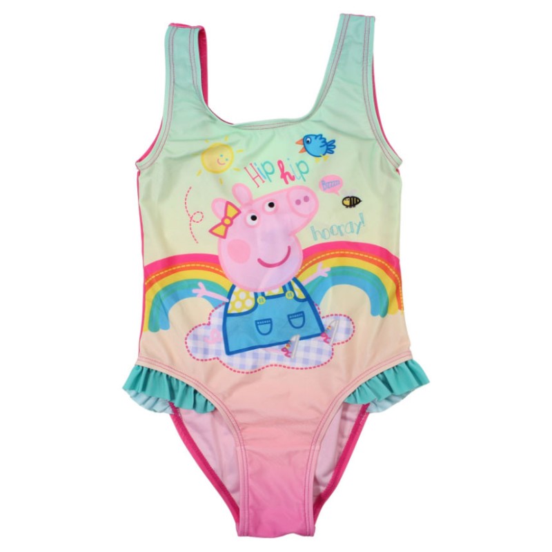 Maillot de bain pour enfant Peppa Pig Hooray, natation 92-110 cm