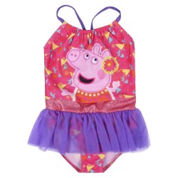 Maillot de bain Peppa Pig Twirl pour enfants, natation 2-6 ans