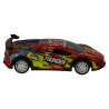 Voiture de course de dérive à télécommande de voiture de sport RC avec lumières LED rouges