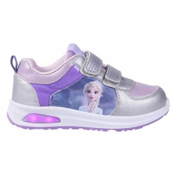 Disney Frozen LED flashing, light-up street shoes 25