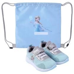 Disney Frozen street shoes with gym bag 23