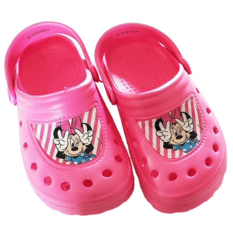 Disney Minnie  children's clog slippers 26/27