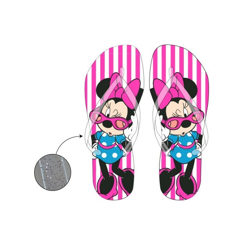 Chaussons pour enfants Disney Minnie, tongs 28/29