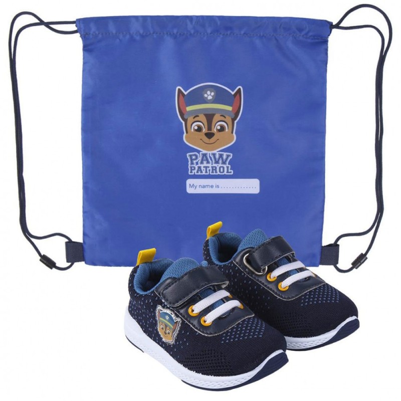 Paw Patrol street shoes with gym bag 24