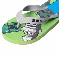 Chaussons Minecraft pour enfants, tongs 31/32