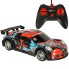 Voiture de sport RC bleu rouge