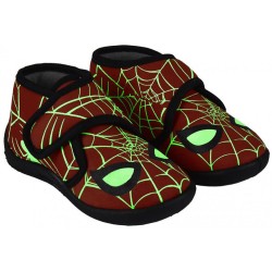 Spiderman glow in the dark indoor shoe 27