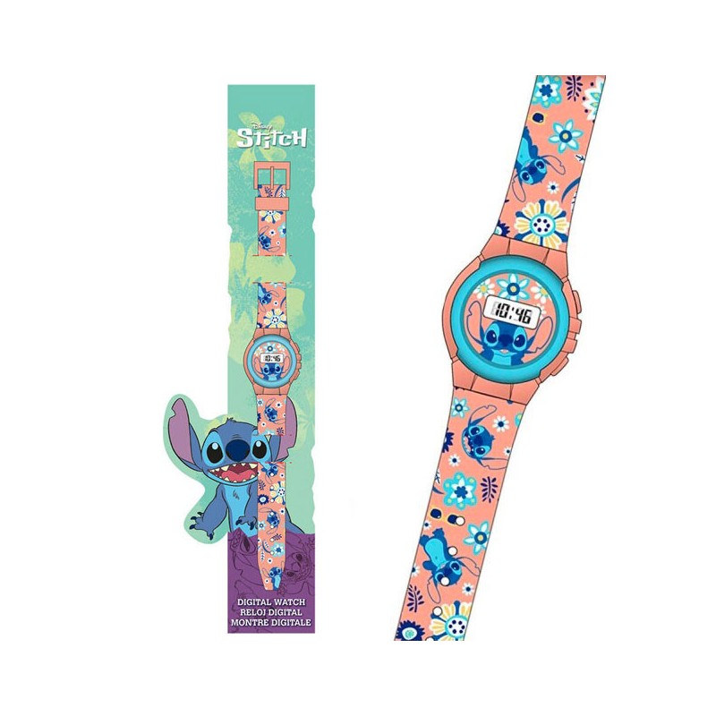 Montre numérique magique Disney Lilo et Stitch