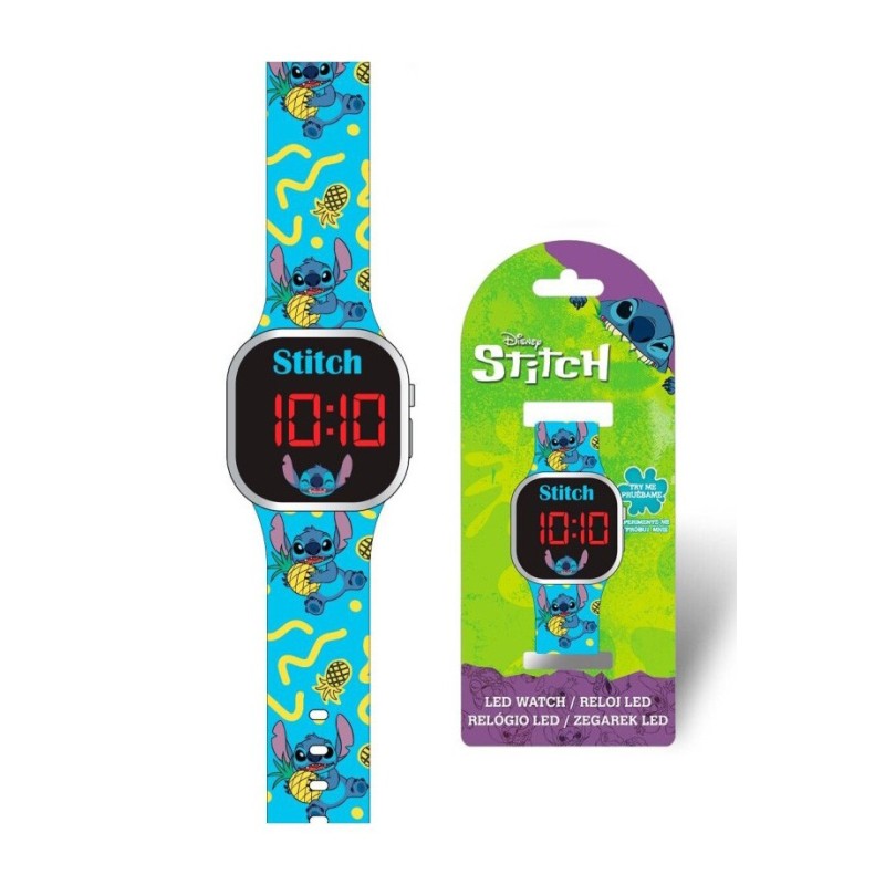 Horloge LED numérique magique Disney Lilo et Stitch