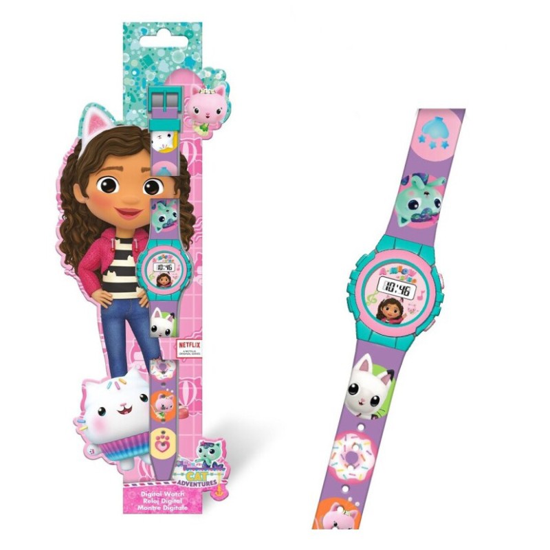 Horloge numérique Smoothie Land de Gabby's Dollhouse