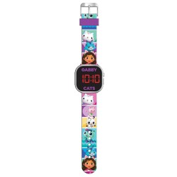 Gabby's Dollhouse Smoothie Land digital LED watch