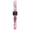 Gabby's Dollhouse Smoothie Land digital LED watch