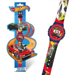 Horloge numérique spirale Hot Wheels