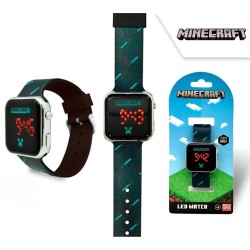 Horloge LED numérique Minecraft Diamond Sword