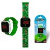 Minecraft TNT digital LED watch