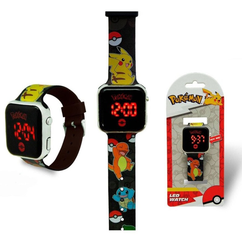 Pokémon Elements digital LED watch