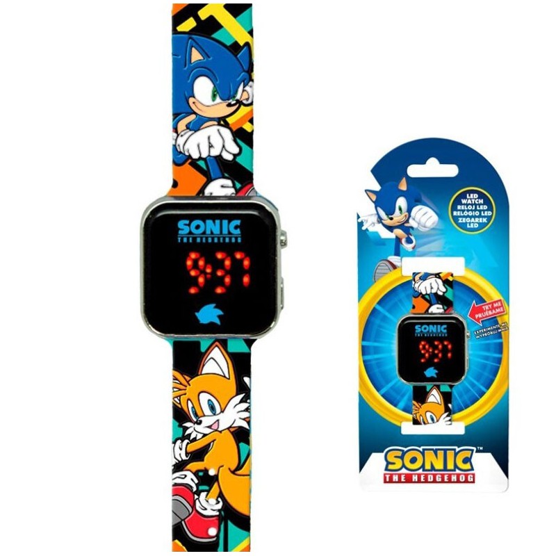 Sonic the Hedgehog Tails Sonic, the Hedgehog digital LED watch