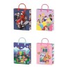 Sacs cadeaux en plastique Disney Princesses Disney, Paw Patrol, Spiderman 32x27x10 cm